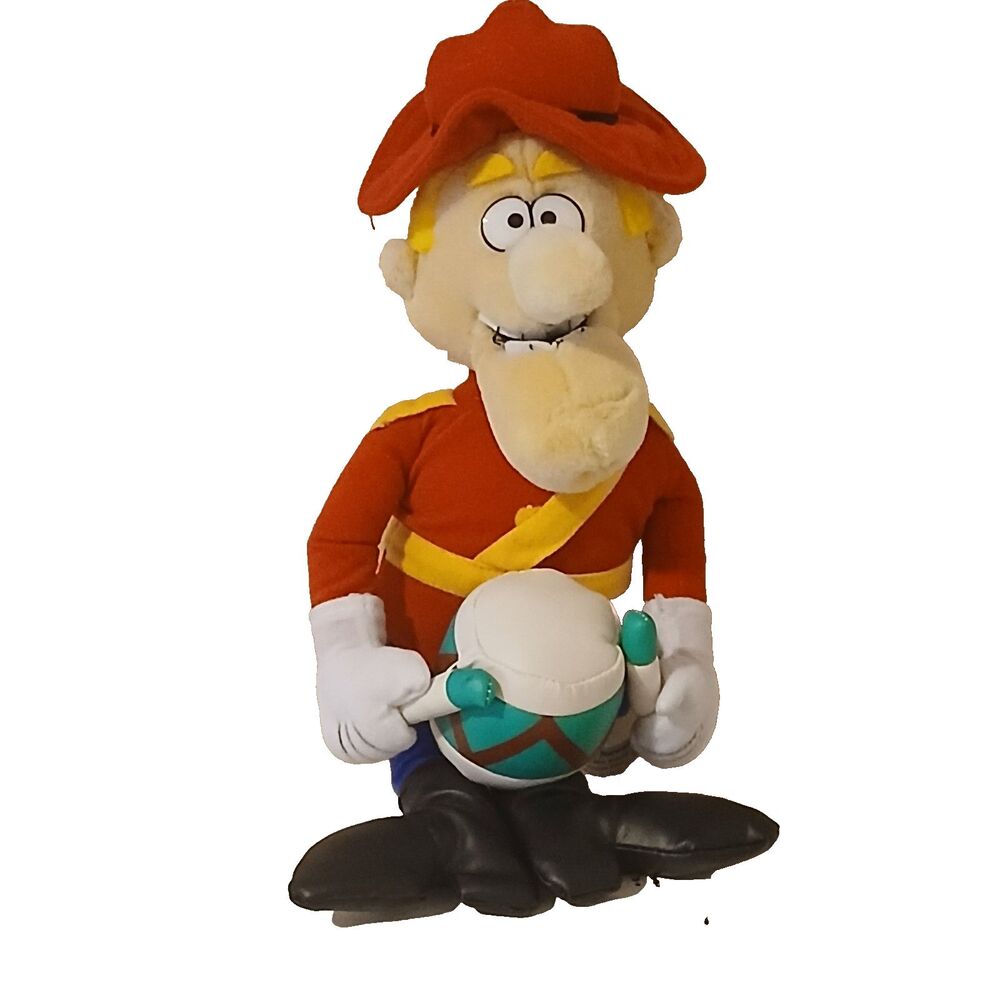 Cartoon Network Vintage Dudley Do-Right Bullwinkle Stuffed Plush Animal Toy Doll